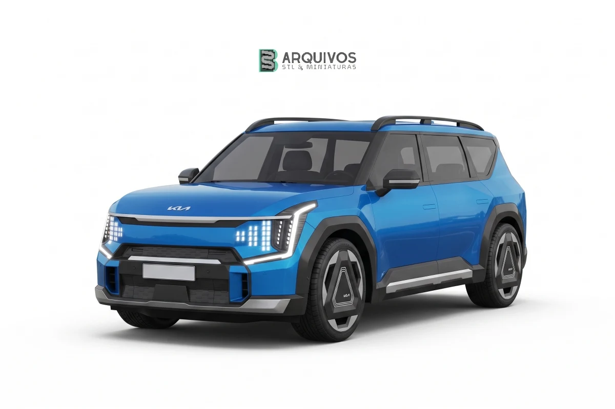 Modelo 3D STL - Kia EV9 GT Line